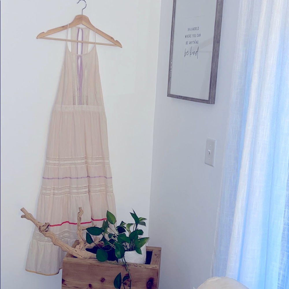 Urban Outfitter Beautiful Cream  Dress